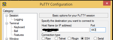 Putty Connection